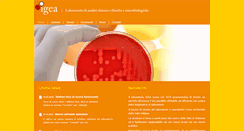 Desktop Screenshot of laboratorio-igea.com